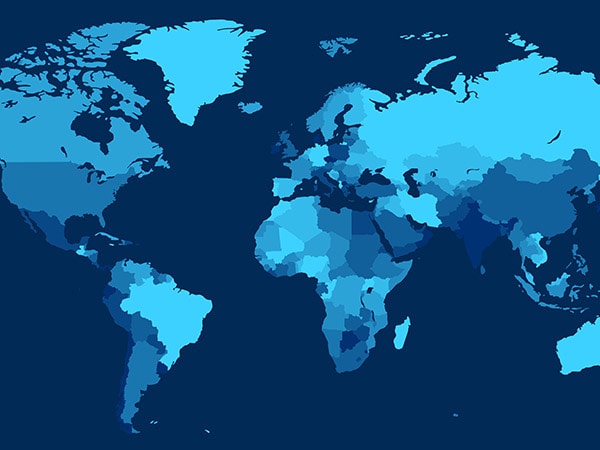 Carte du monde