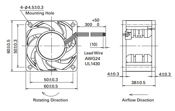 Sanyo Denki San Ace 60 9HV Fans